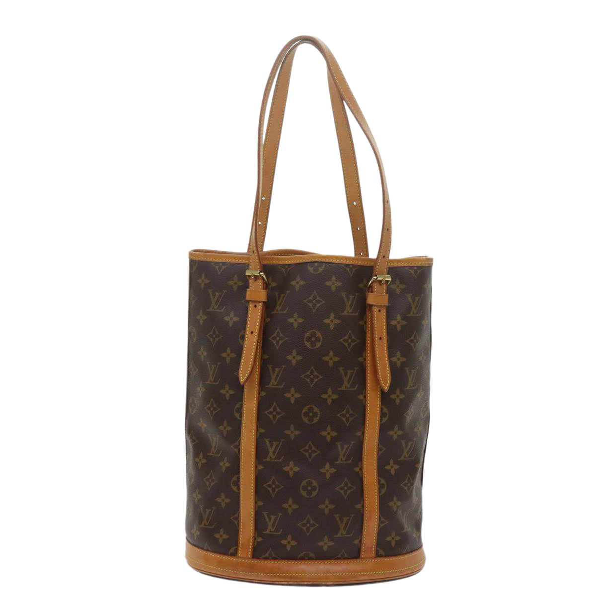 LOUIS VUITTON Monogram Bucket GM Shoulder Bag M42236 LV kk205