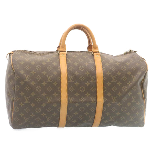 LOUIS VUITTON Monogram Keepall 50 Boston Bag M41426 LV kp026