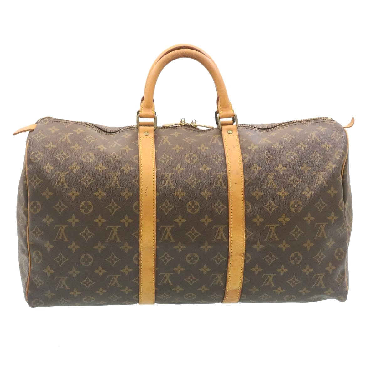 LOUIS VUITTON Monogram Keepall 50 Boston Bag M41426 LV lt220