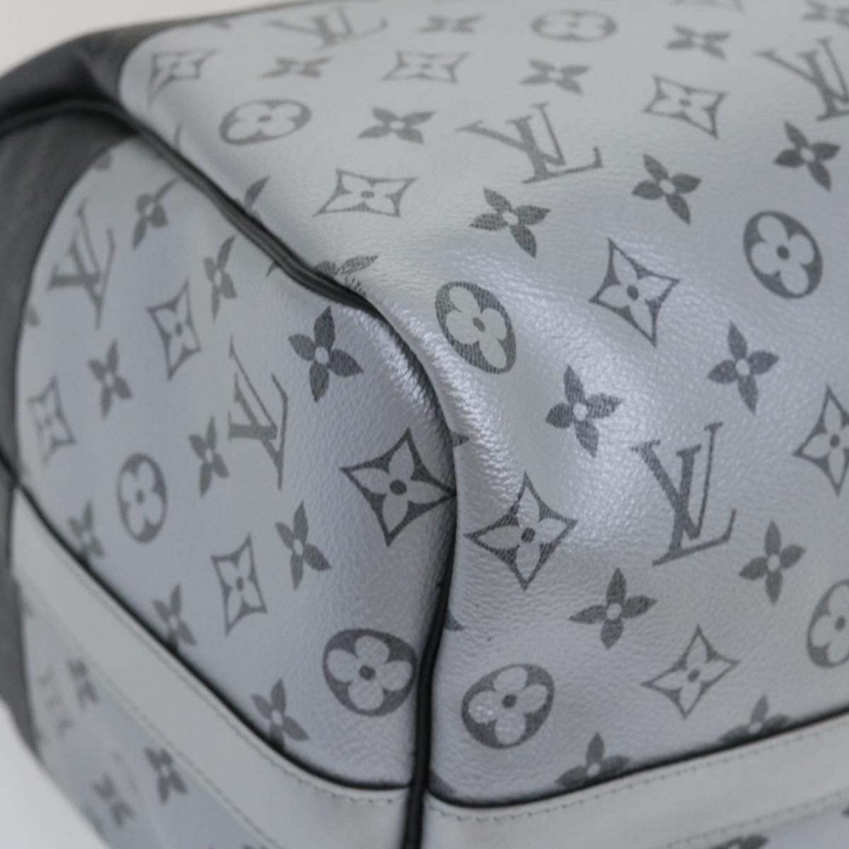 LOUIS VUITTON Eclipse Split Keepall Bandouliere 50 Boston Bag M43817 67489S