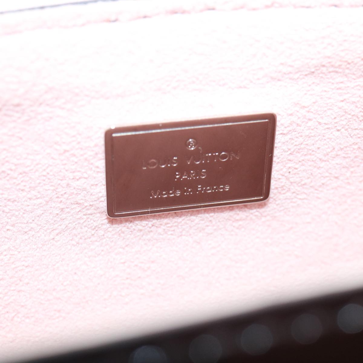 LOUIS VUITTON Monogram Vernis Hot spring Hand Bag Amarante M96053 LV 67495A