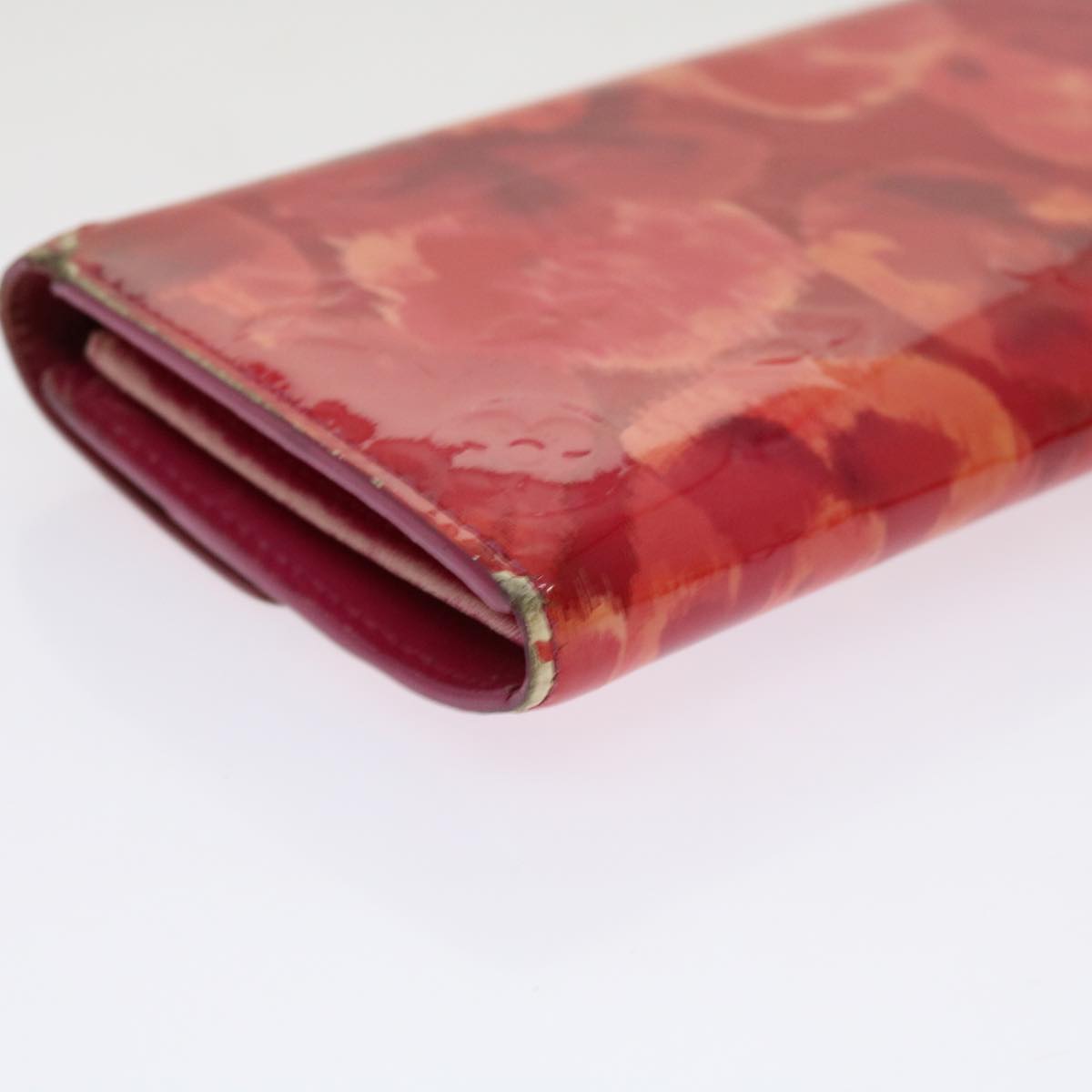 LOUIS VUITTON Vernis Ikat Flower Portefeiulle Sarah Wallet M90022 LV mr028