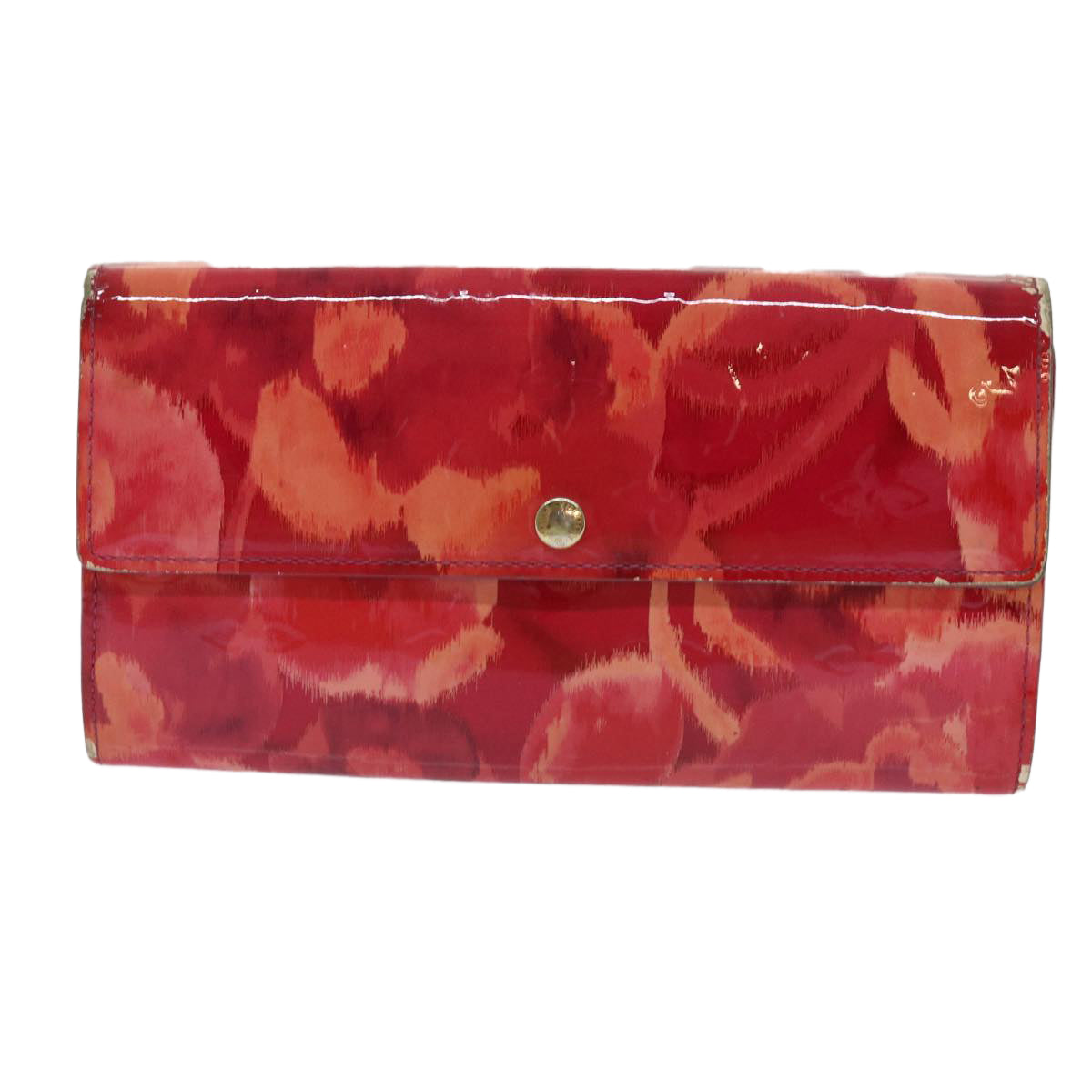 LOUIS VUITTON Vernis Ikat Flower Portefeiulle Sarah Wallet M90022 LV mr028