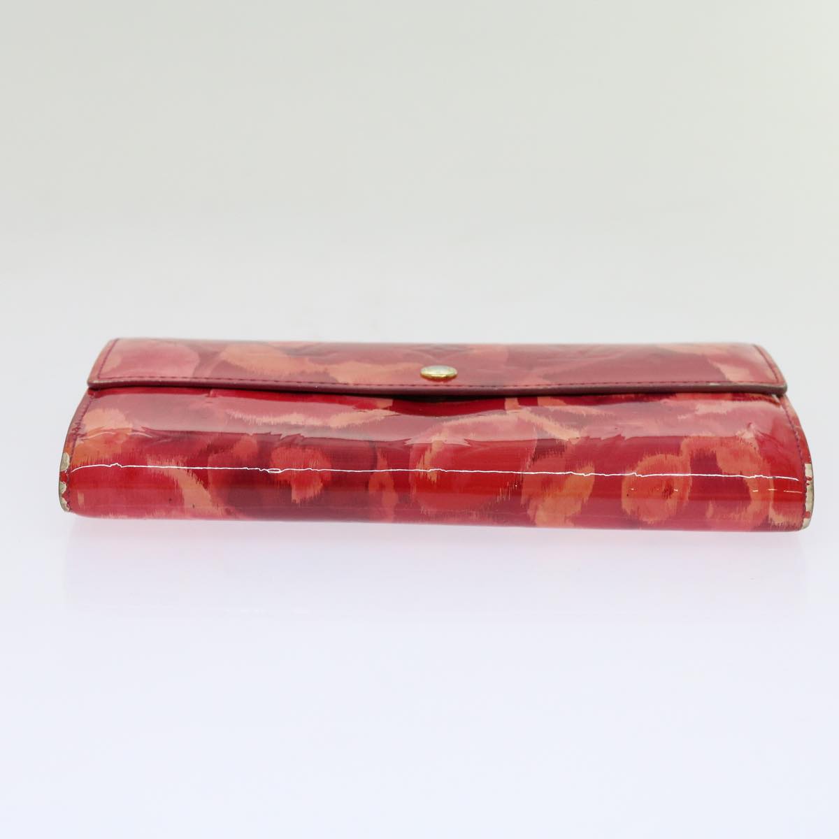 LOUIS VUITTON Vernis Ikat Flower Portefeiulle Sarah Wallet M90022 LV mr028