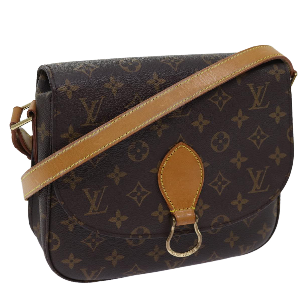 LOUIS VUITTON Monogram Saint Cloud GM Shoulder Bag M51242 LV mr033