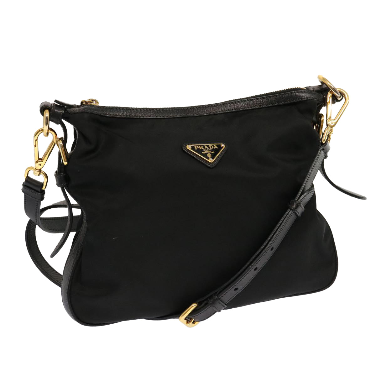 Luxury PradaShoulder Bag Nylon Black mr061