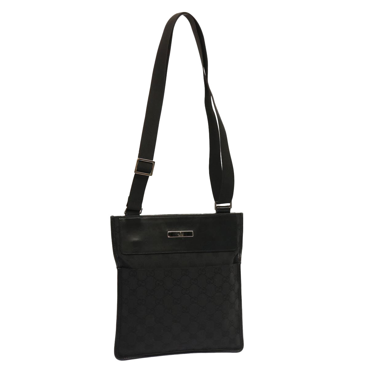 Luxury Gucci Trending 2025 GG Canvas Shoulder Bag Black 27639  mr074