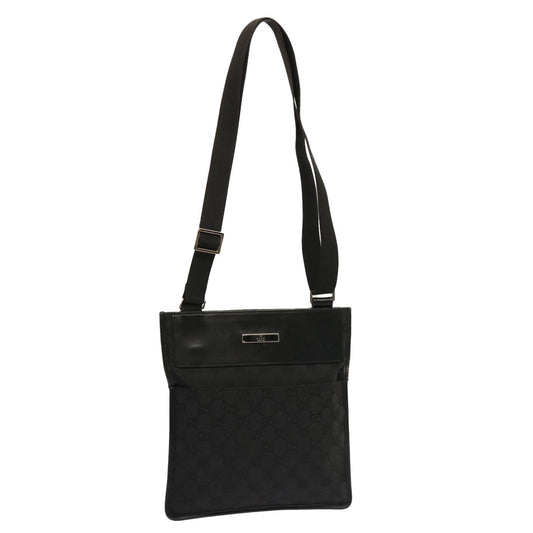 Luxury Gucci Trending 2025 GG Canvas Shoulder Bag Black 27639  mr074
