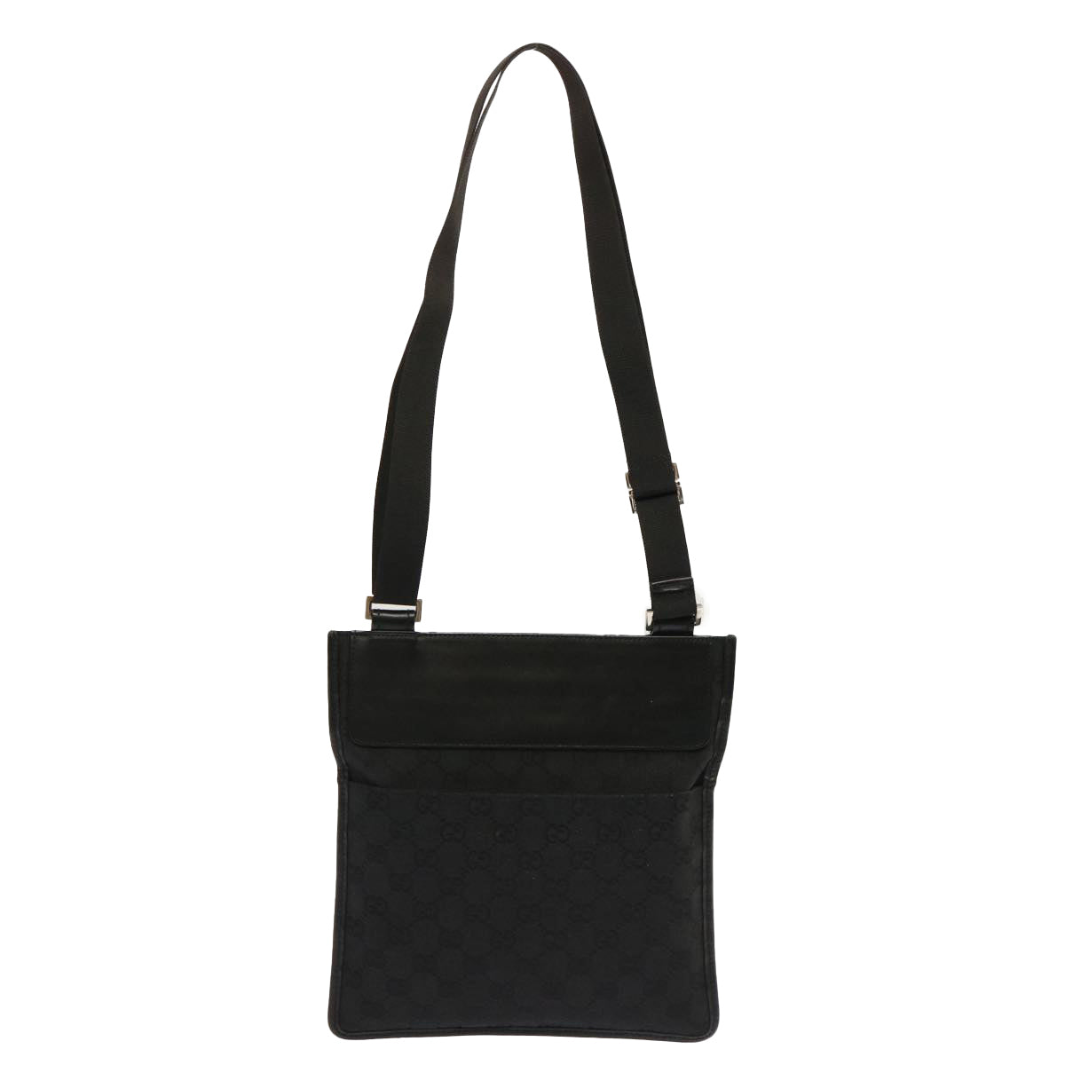 Luxury Gucci Trending 2025 GG Canvas Shoulder Bag Black 27639  mr074