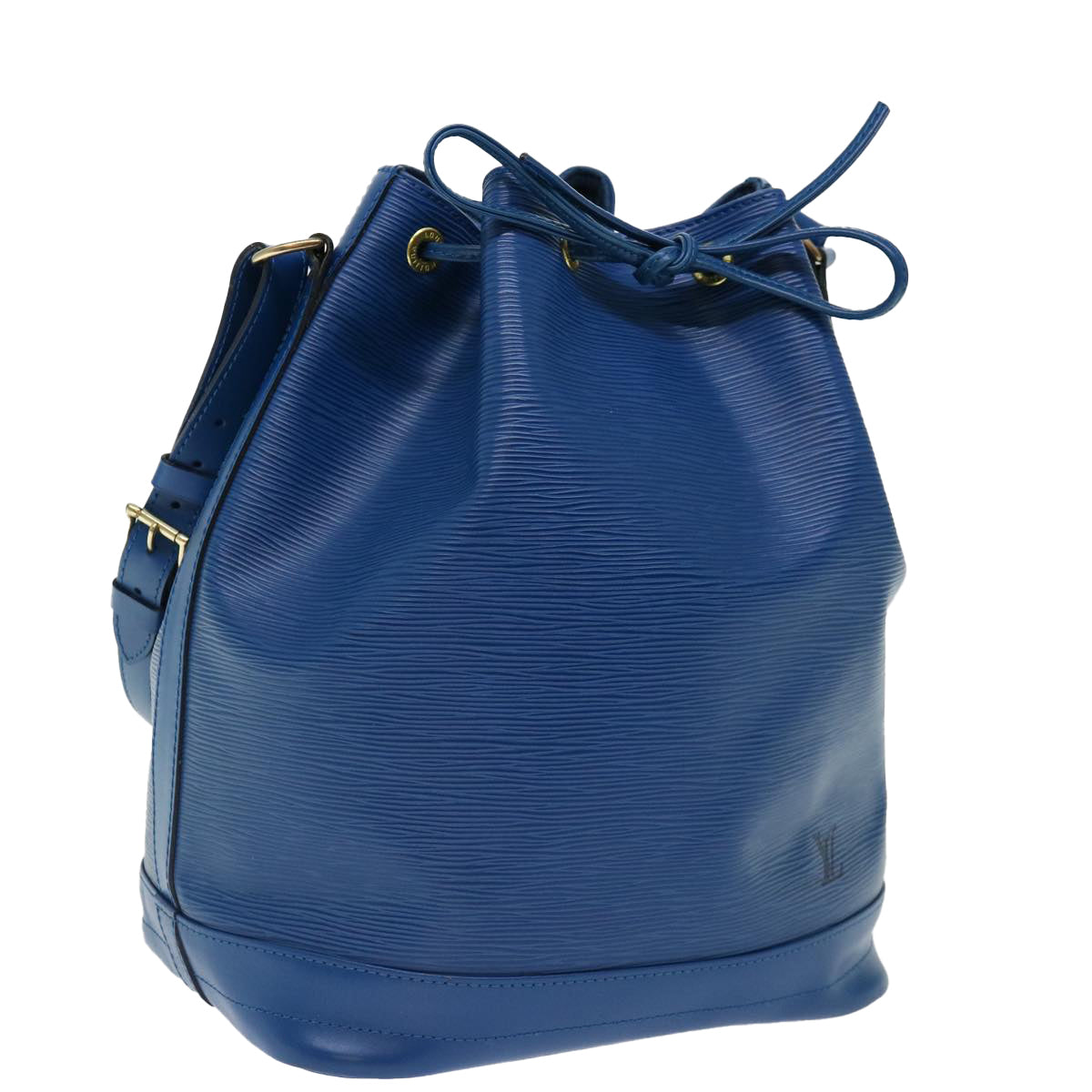LOUIS VUITTON Epi Noe Shoulder Bag Blue M44005 LV mr078