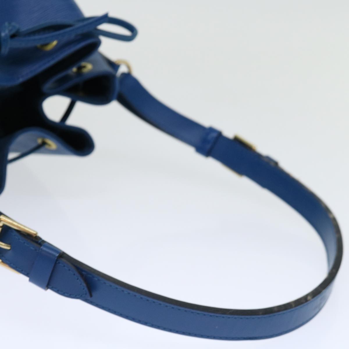 LOUIS VUITTON Epi Noe Shoulder Bag Blue M44005 LV mr078