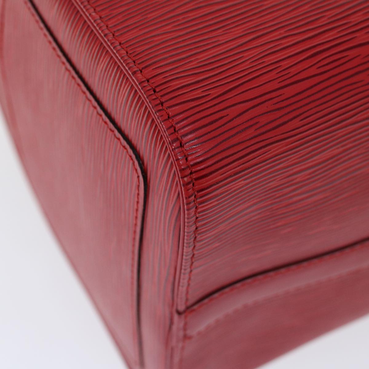 LOUIS VUITTON Epi Speedy 30 Hand Bag Castilian Red M43007 LV mr081A