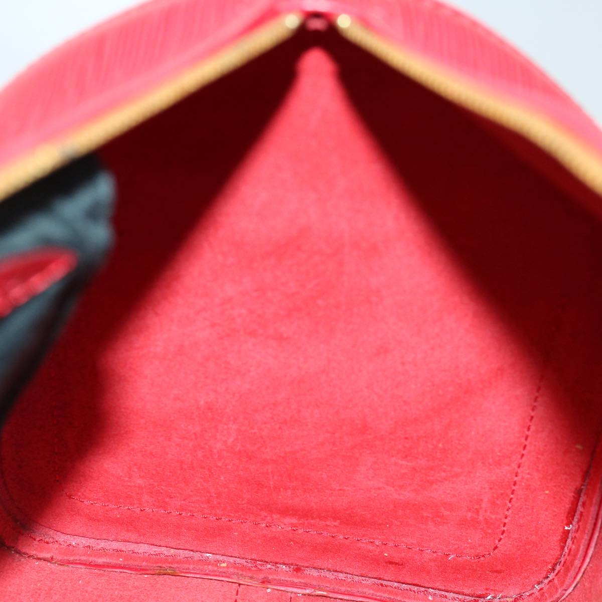 LOUIS VUITTON Epi Speedy 30 Hand Bag Castilian Red M43007 LV mr081A