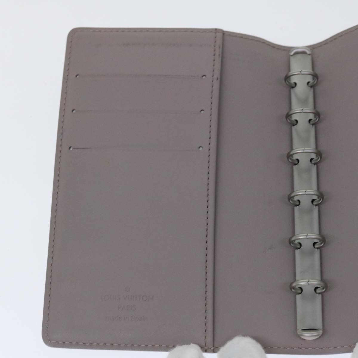 LOUIS VUITTON Epi Agenda PM Day Planner Cover Lilac R2005B LV mr094