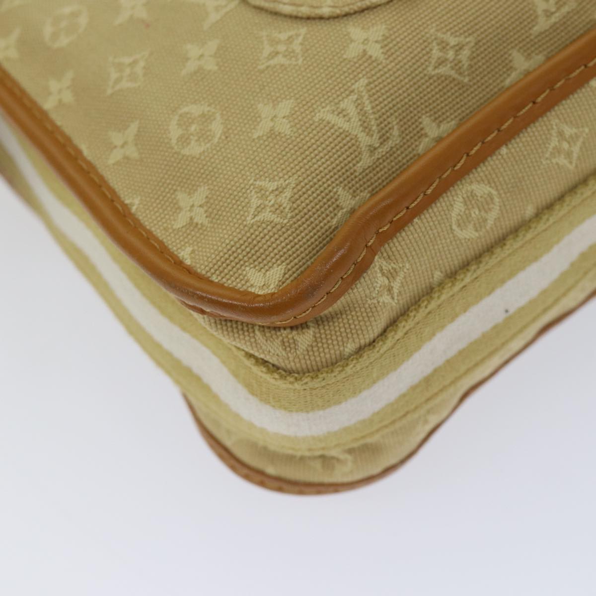LOUIS VUITTON Monogram Mini Buzas Marie Kate Bag Beige M92323 LV mr106