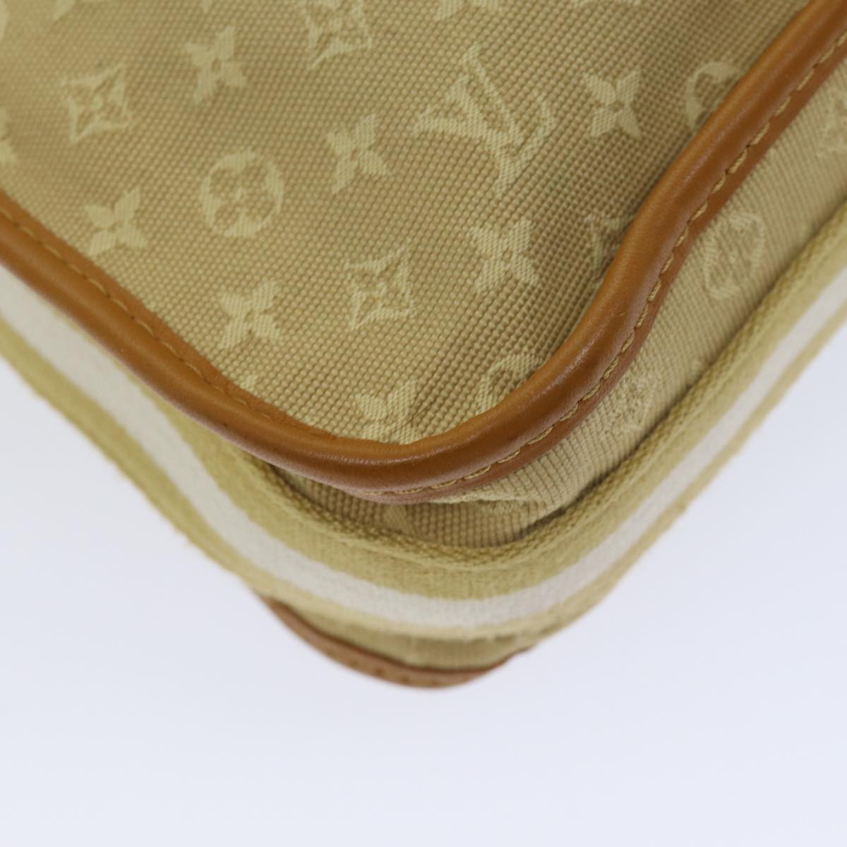 LOUIS VUITTON Monogram Mini Buzas Marie Kate Bag Beige M92323 LV mr106