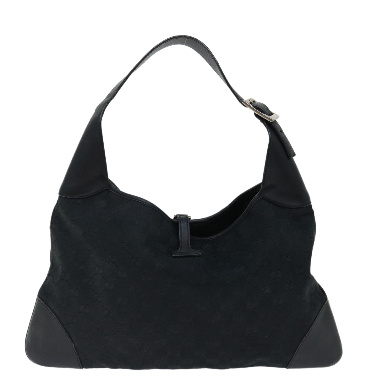 Luxury Gucci Trending 2025 GG Canvas Jackie Shoulder Bag Black White 001 4075  mr108
