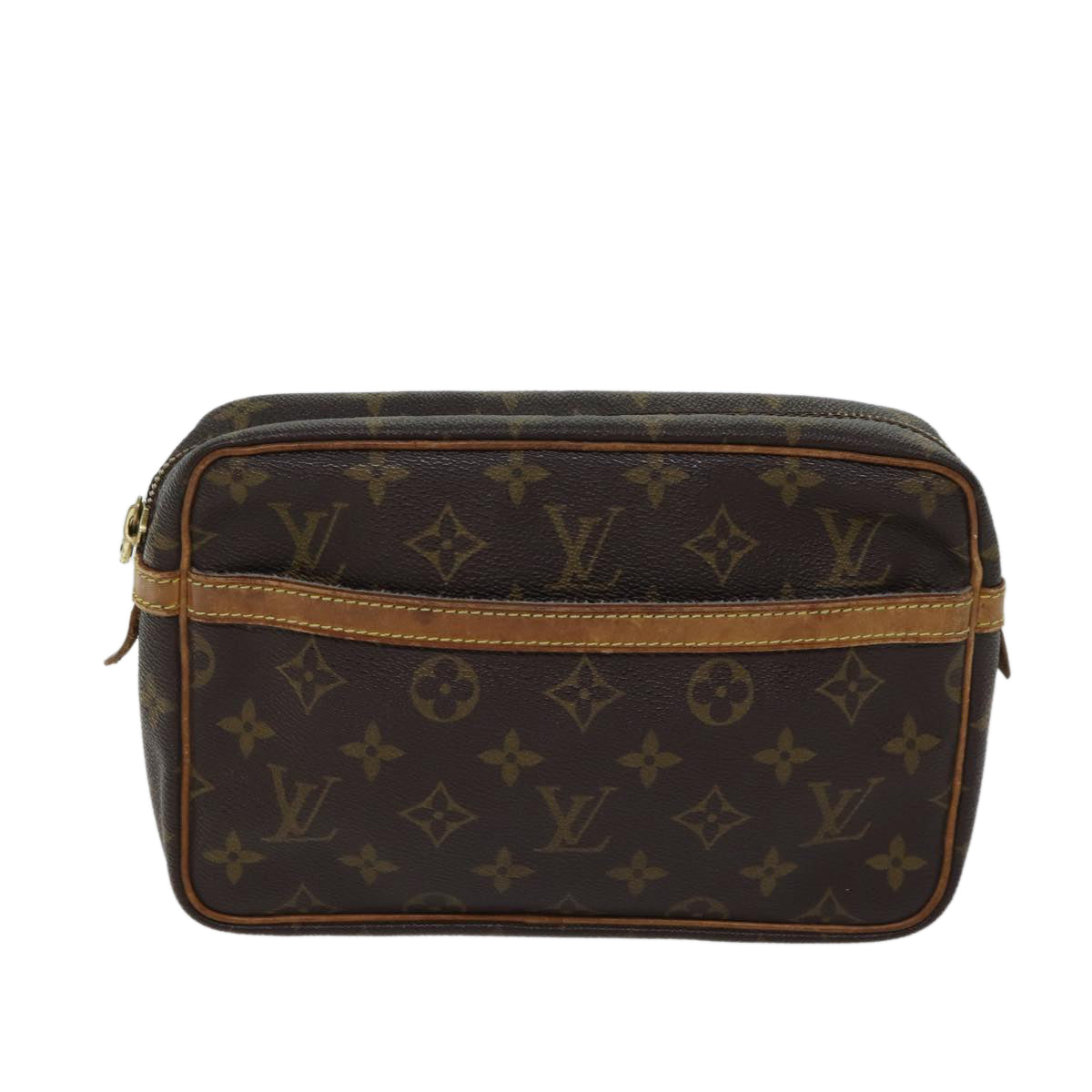LOUIS VUITTON Monogram Compiegne 23 Clutch Bag M51847 LV mr125