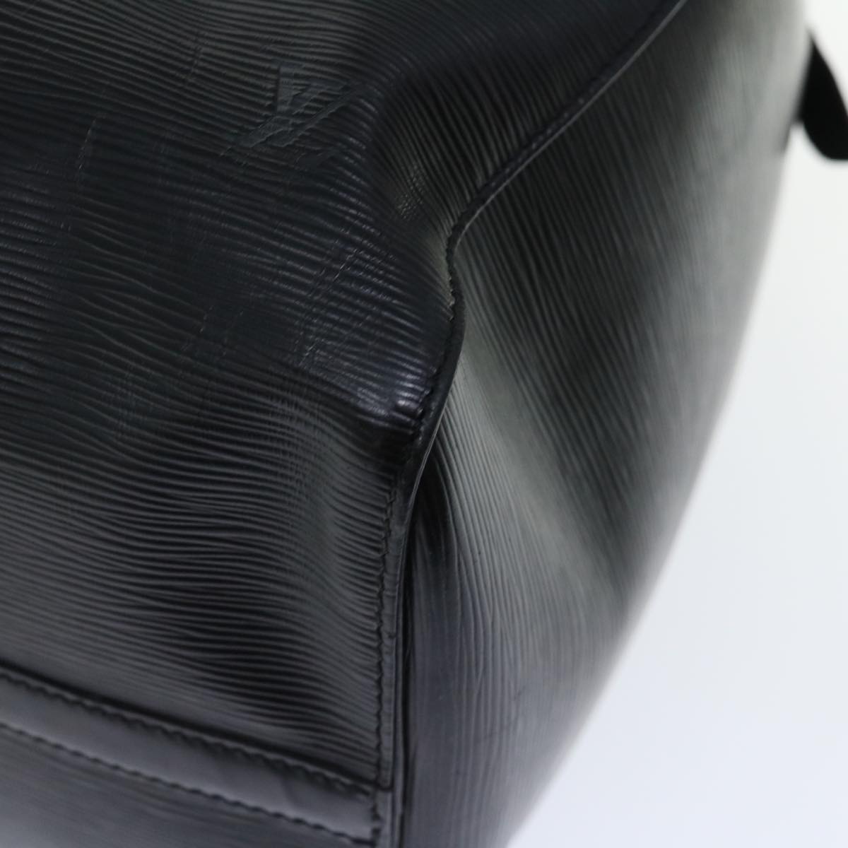 LOUIS VUITTON Epi Keepall 45 Boston Bag Noir Black M59062 LV mr127