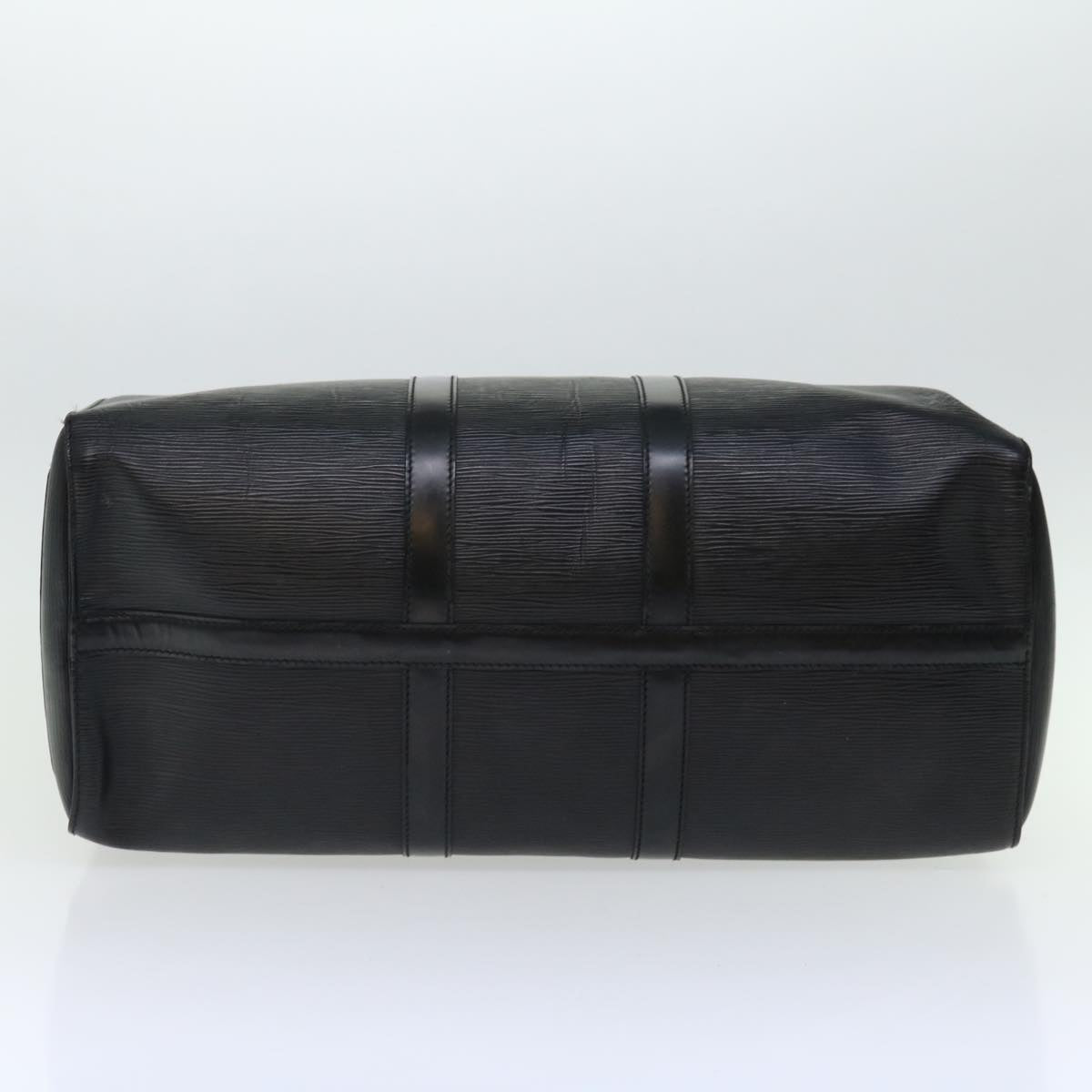 LOUIS VUITTON Epi Keepall 45 Boston Bag Noir Black M59062 LV mr127