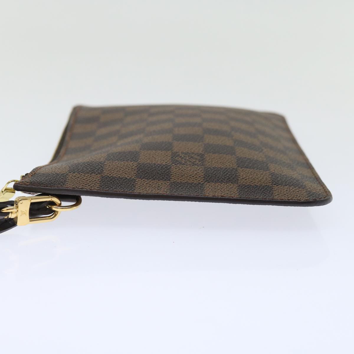 LOUIS VUITTON Damier Ebene Neverfull MM Pouch Accessory Pouch LV mr129