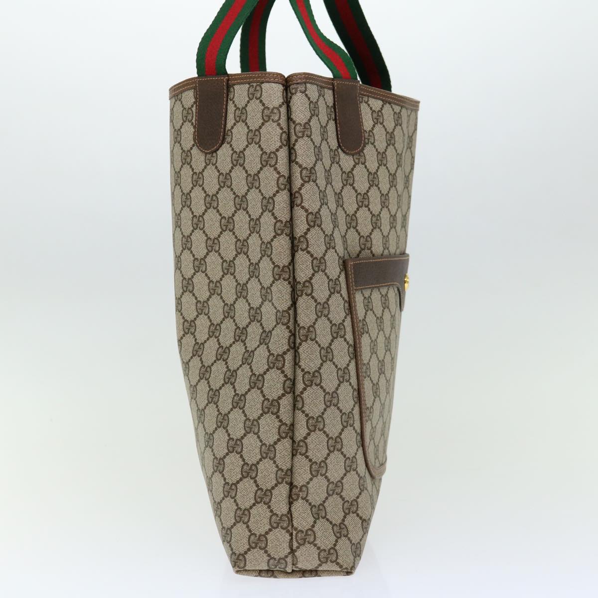 Luxury Gucci Trending 2025 GG Canvas Web Sherry Line Tote Bag PVC Beige Green Red  mr130