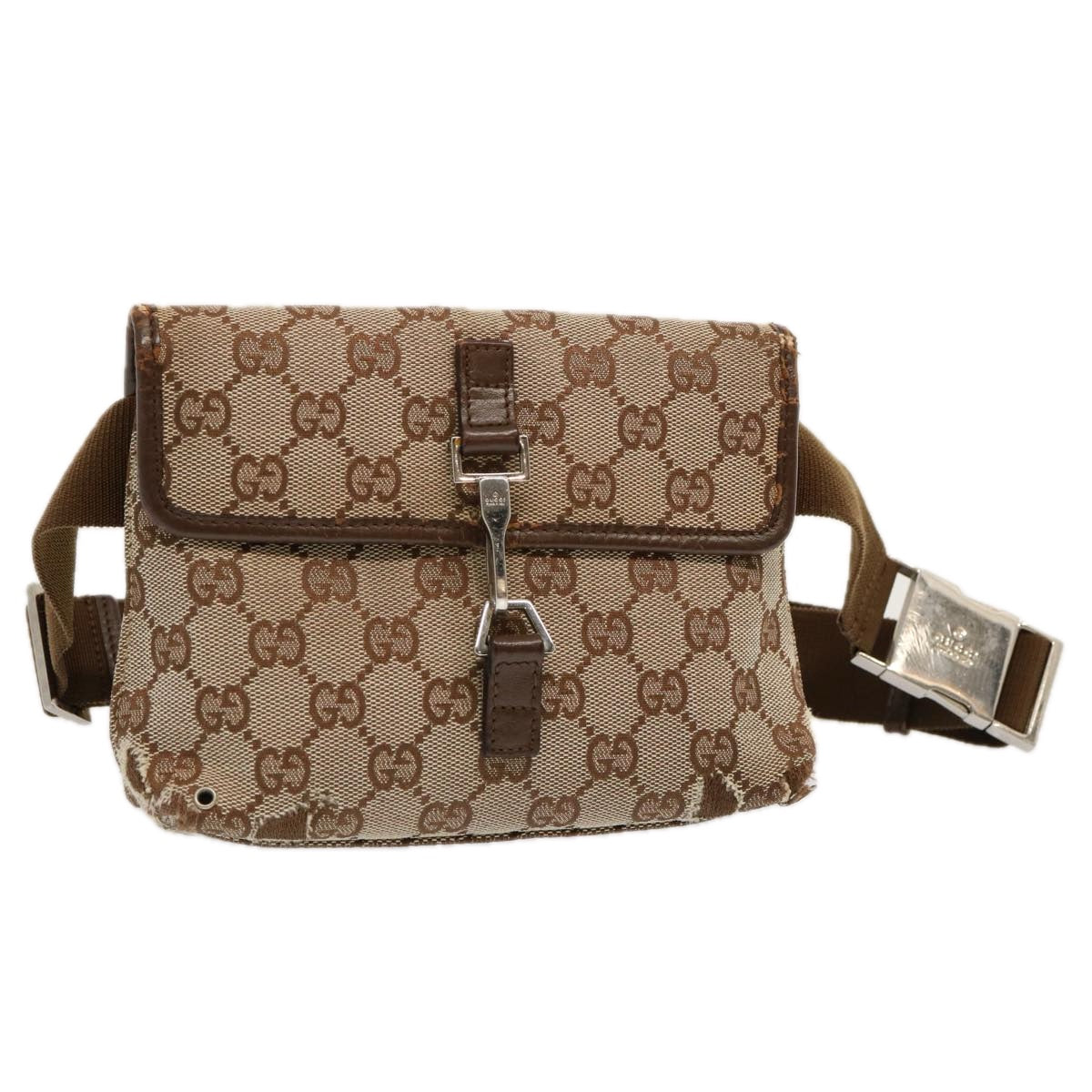 Luxury Gucci Trending 2025 GG Canvas Waist bag Beige 92543  mr132