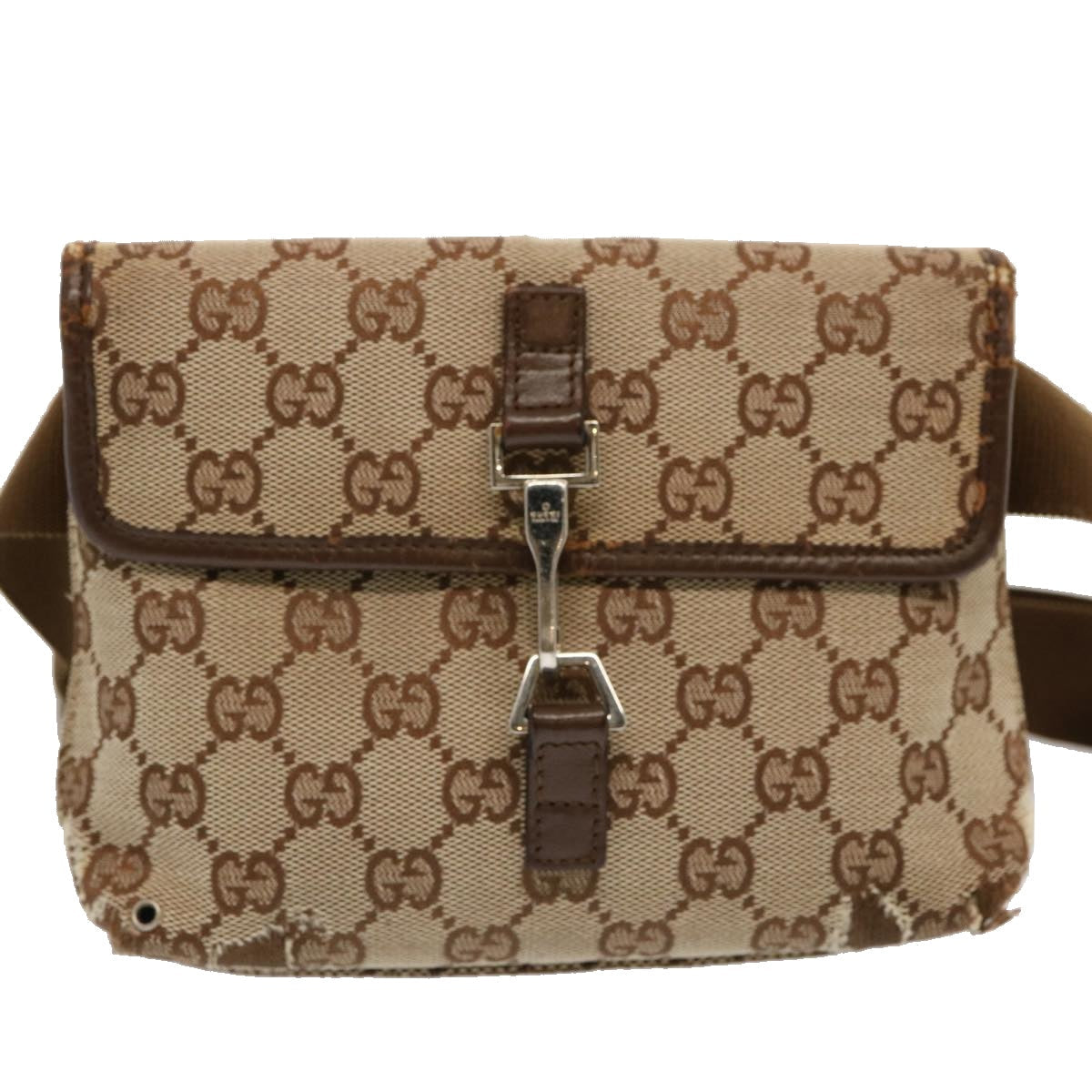 Luxury Gucci Trending 2025 GG Canvas Waist bag Beige 92543  mr132