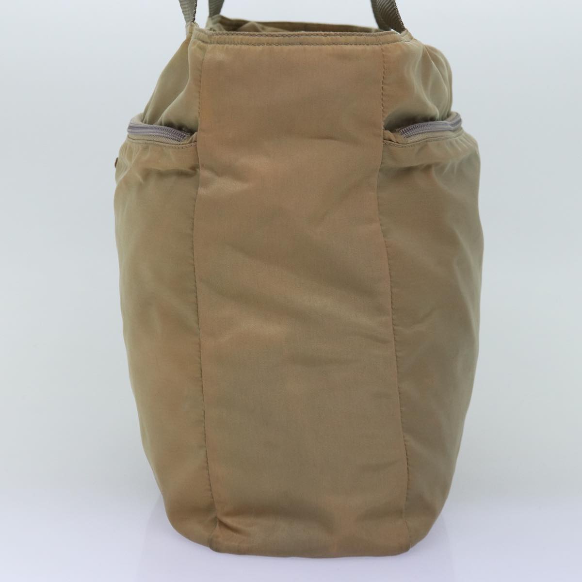 Luxury PradaTote Bag Nylon Beige mr185