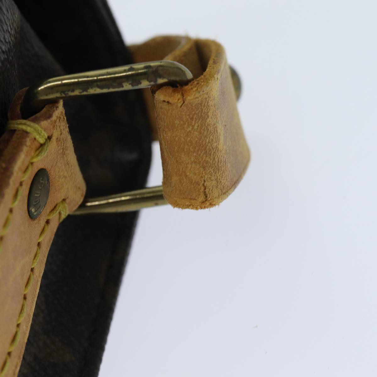 LOUIS VUITTON Monogram Cartouchiere MM Shoulder Bag M51253 LV mr190