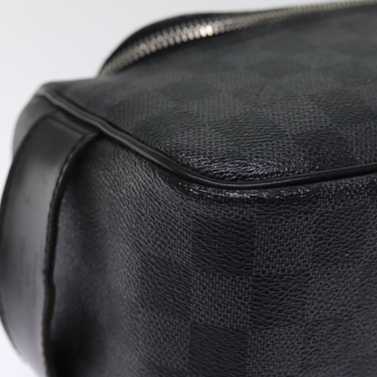 LOUIS VUITTON Damier Graphite Toiletry Pouch Clutch Bag N47625 LV mr192