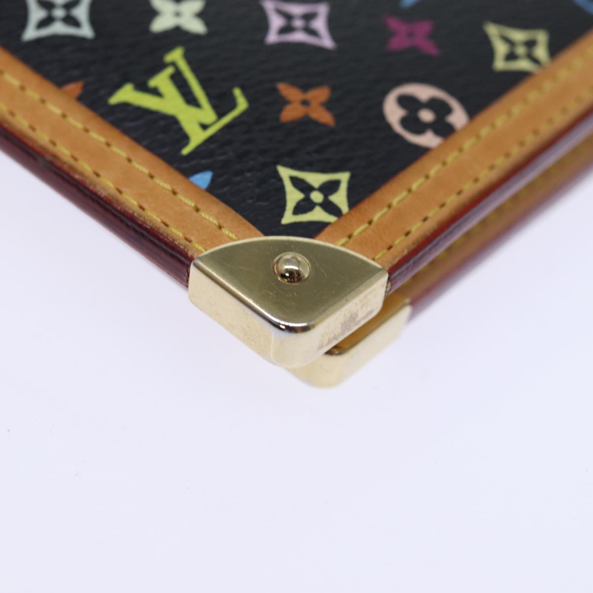 LOUIS VUITTON Multicolor Agenda GM Day Planner Cover Black R20893 mr202
