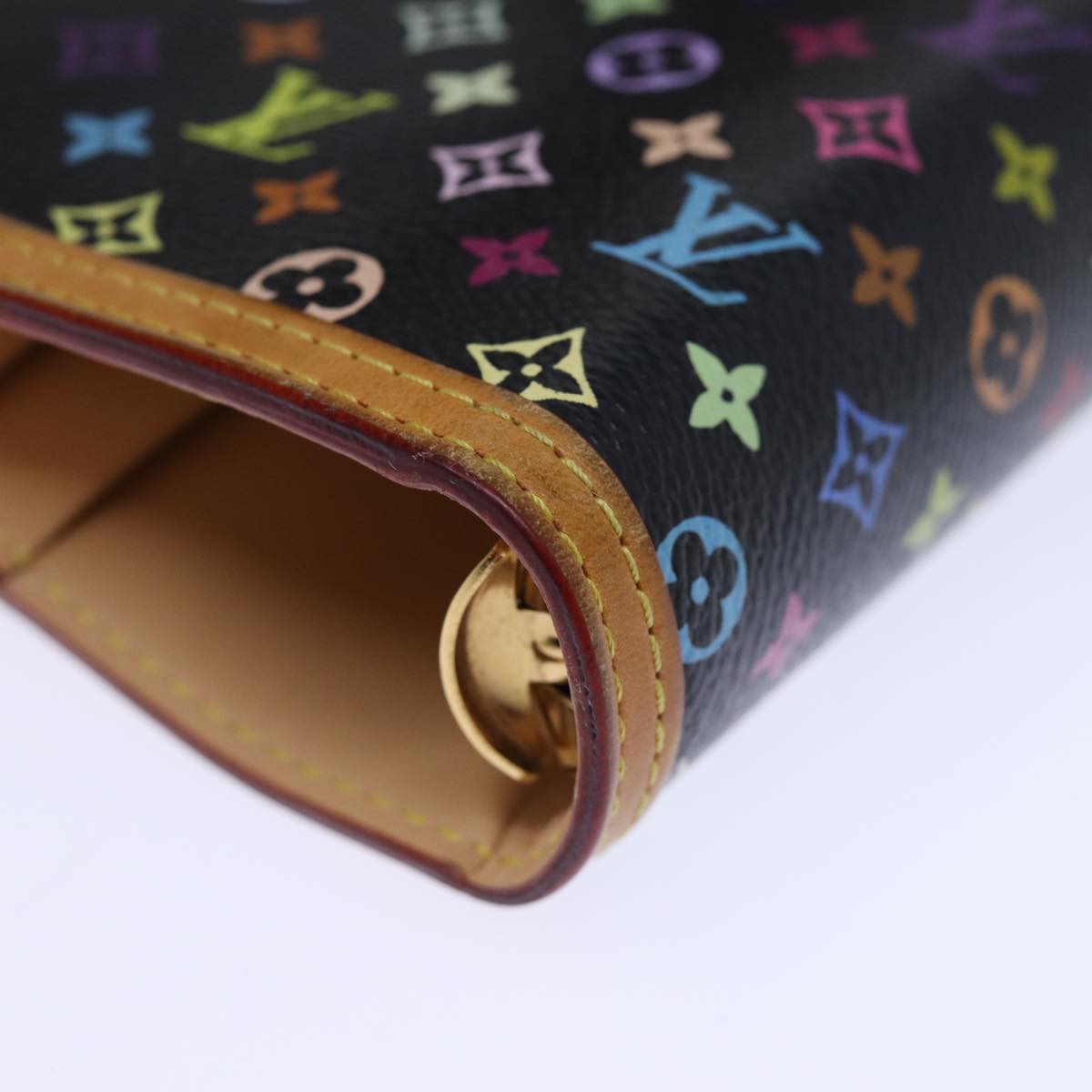 LOUIS VUITTON Multicolor Agenda GM Day Planner Cover Black R20893 mr202