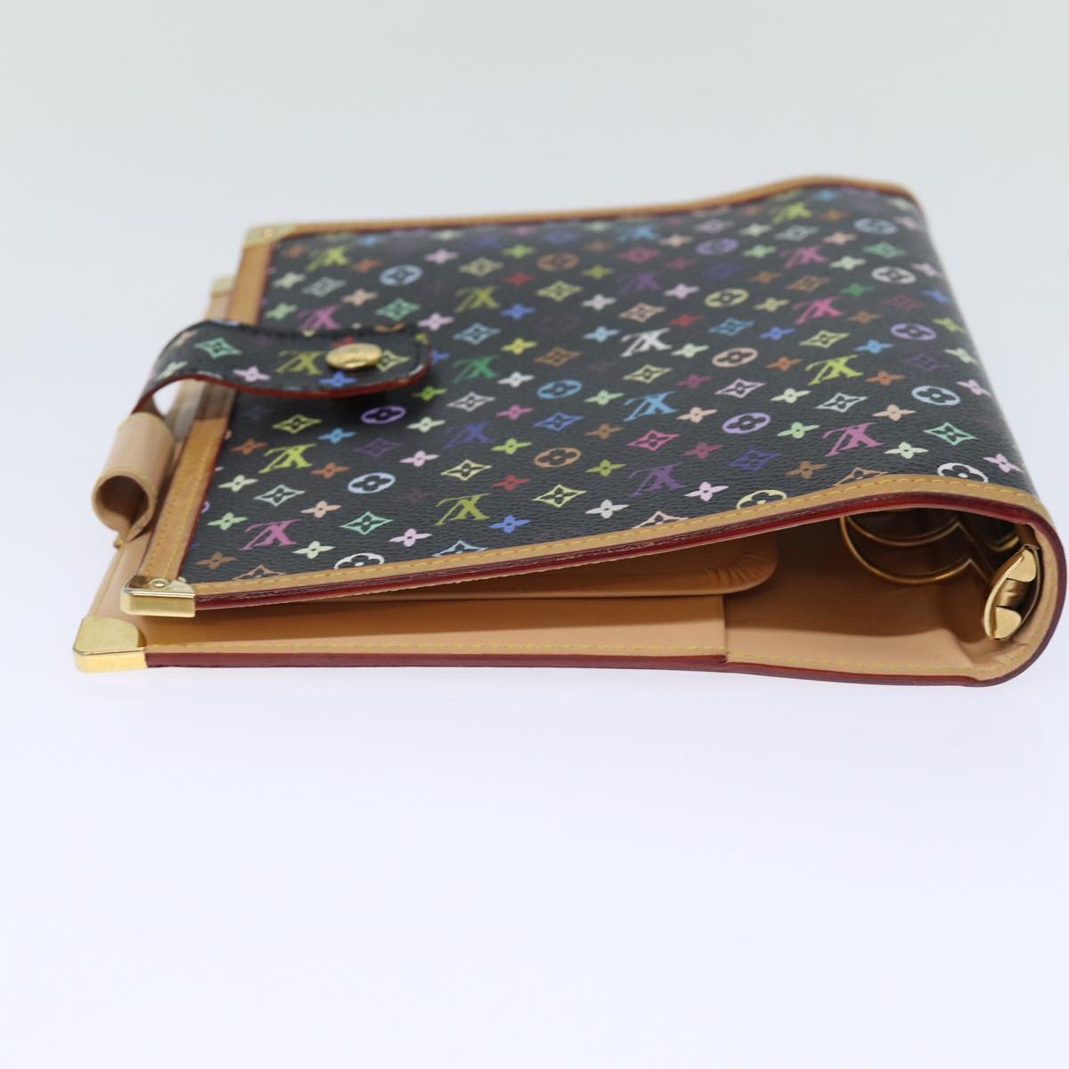 LOUIS VUITTON Multicolor Agenda GM Day Planner Cover Black R20893 mr202