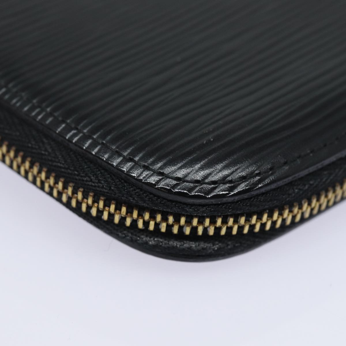 LOUIS VUITTON Epi Agenda Geode Travel Case Black M63872 LV mr347