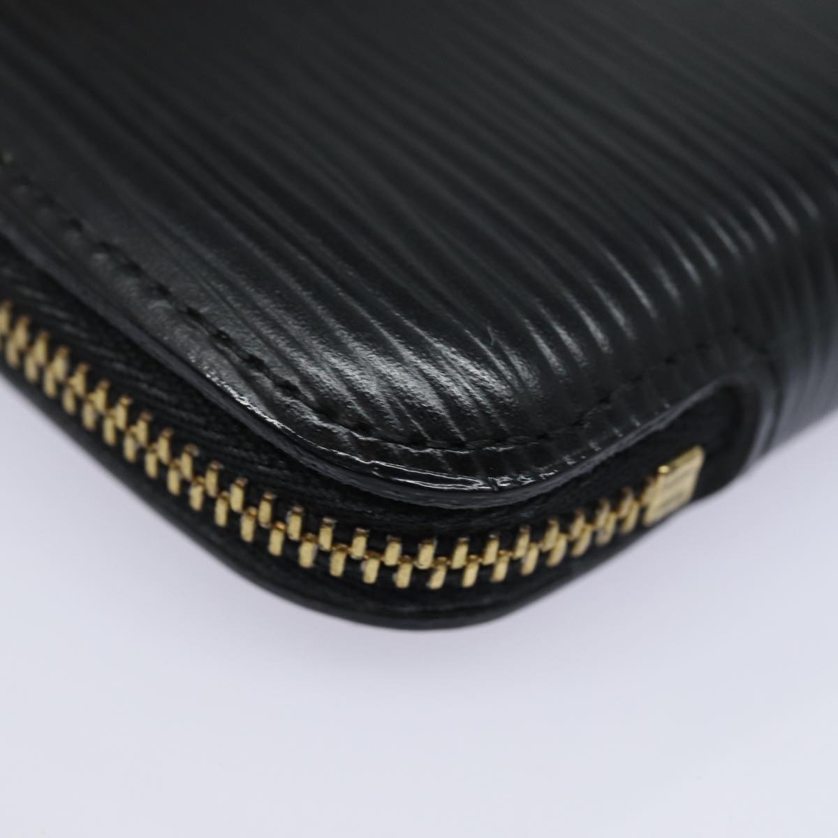 LOUIS VUITTON Epi Agenda Geode Travel Case Black M63872 LV mr347