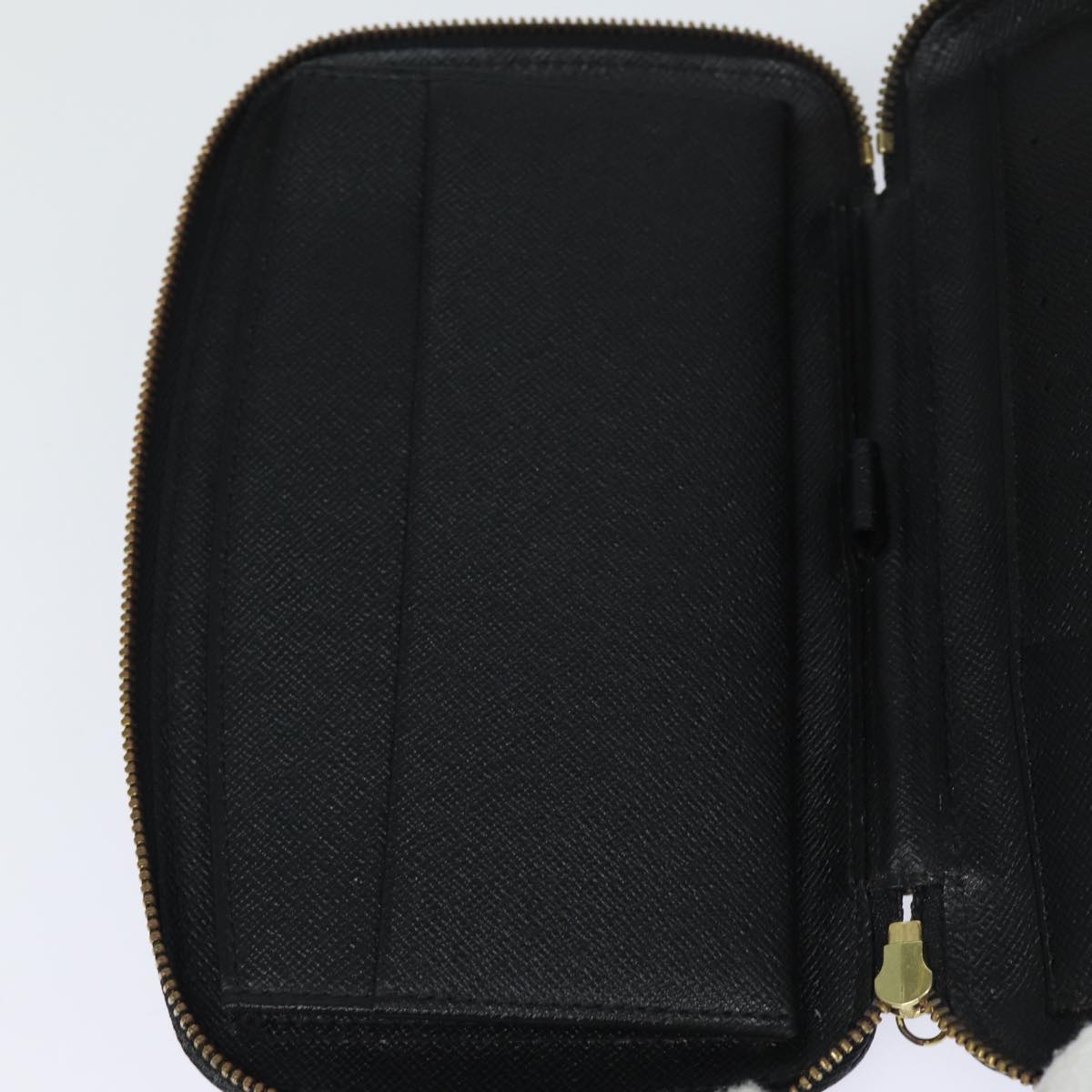 LOUIS VUITTON Epi Agenda Geode Travel Case Black M63872 LV mr347