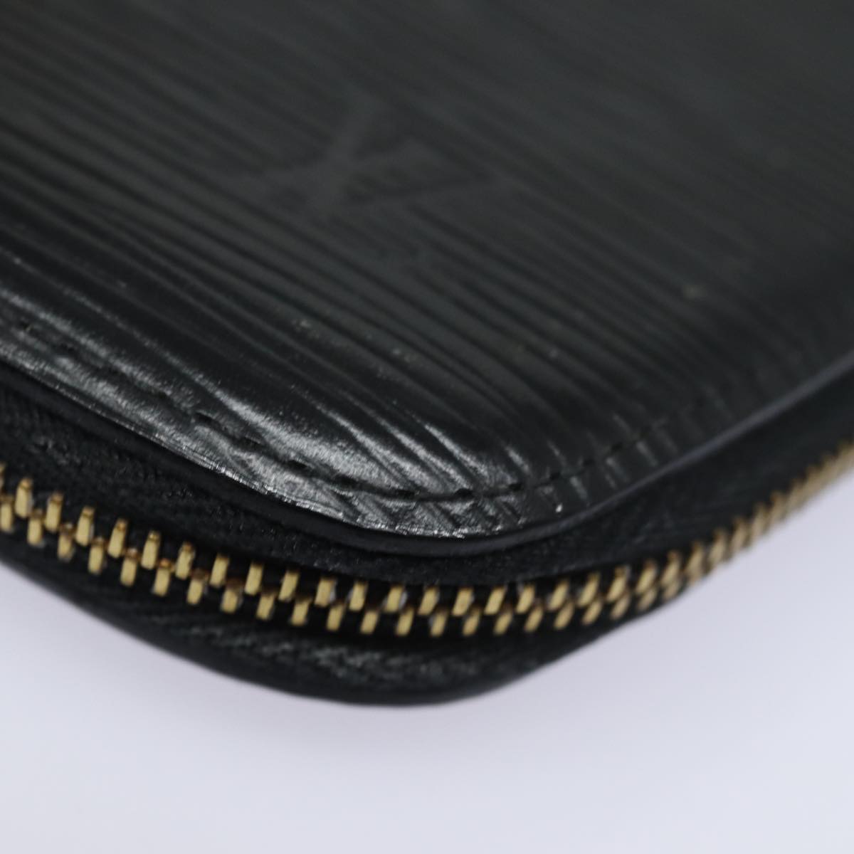 LOUIS VUITTON Epi Agenda Geode Travel Case Black M63872 LV mr347