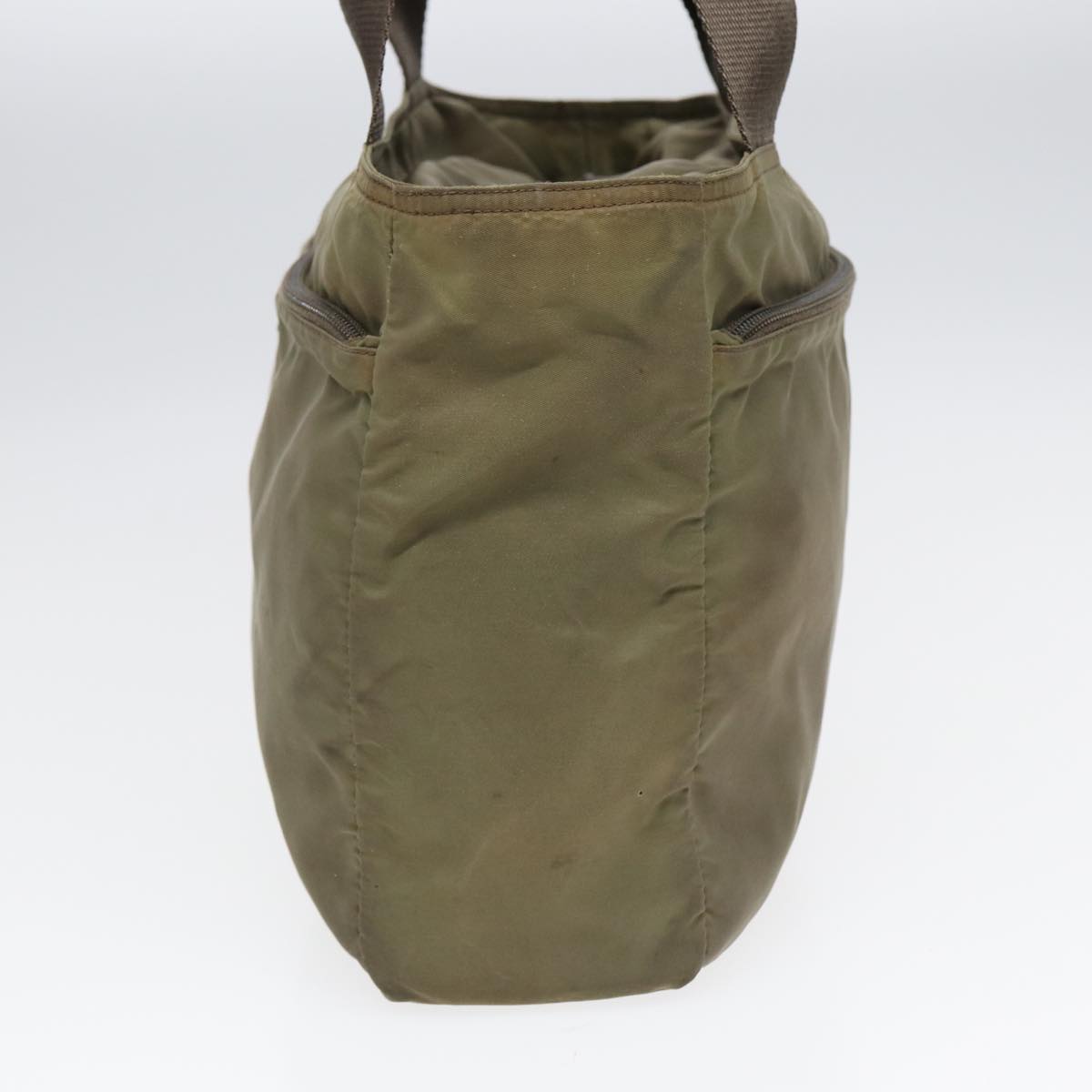 Luxury Prada Tote Bag Nylon Khaki  mr430