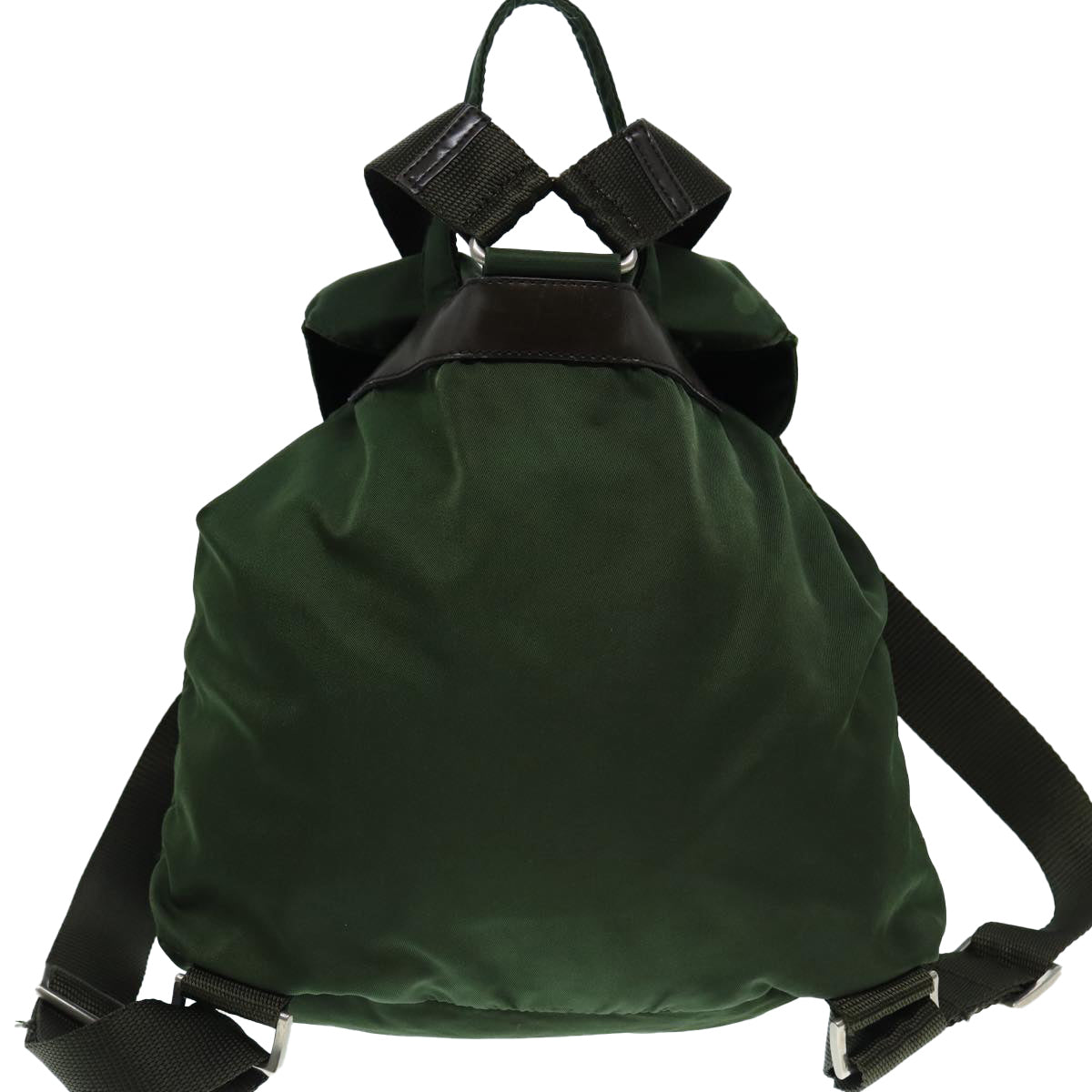 Luxury Prada Backpack Nylon Green  mr445