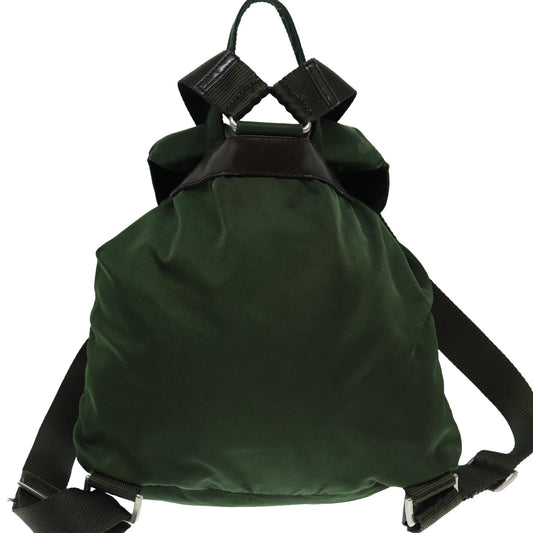 Luxury Prada Backpack Nylon Green  mr445