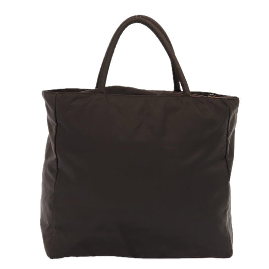 Luxury Prada Hand Bag Nylon Brown  mr451