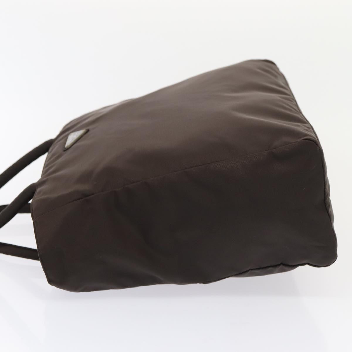 Luxury Prada Hand Bag Nylon Brown  mr451