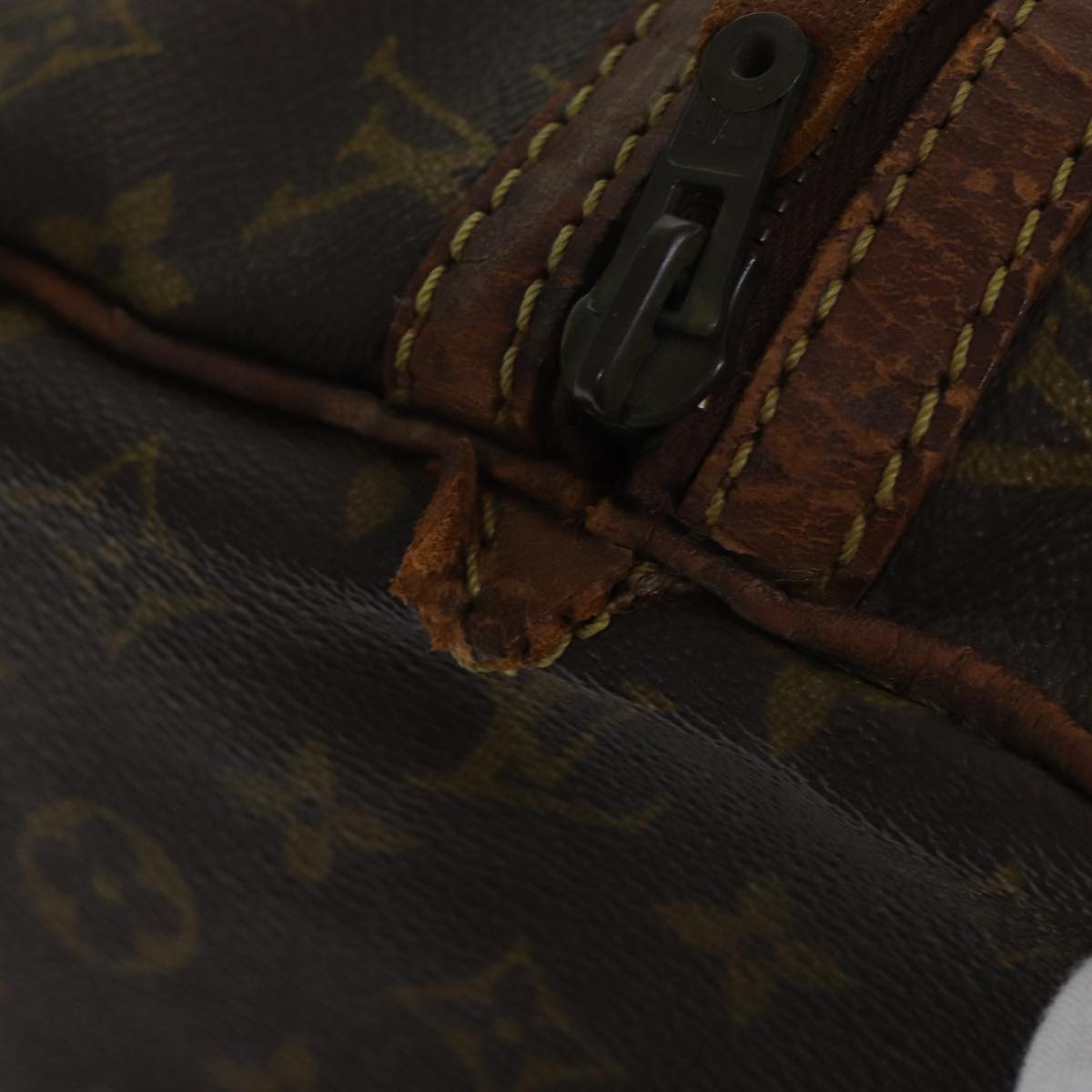 LOUIS VUITTON Monogram Sac Souple 45 Boston Bag Vintage M41624 LV mr467