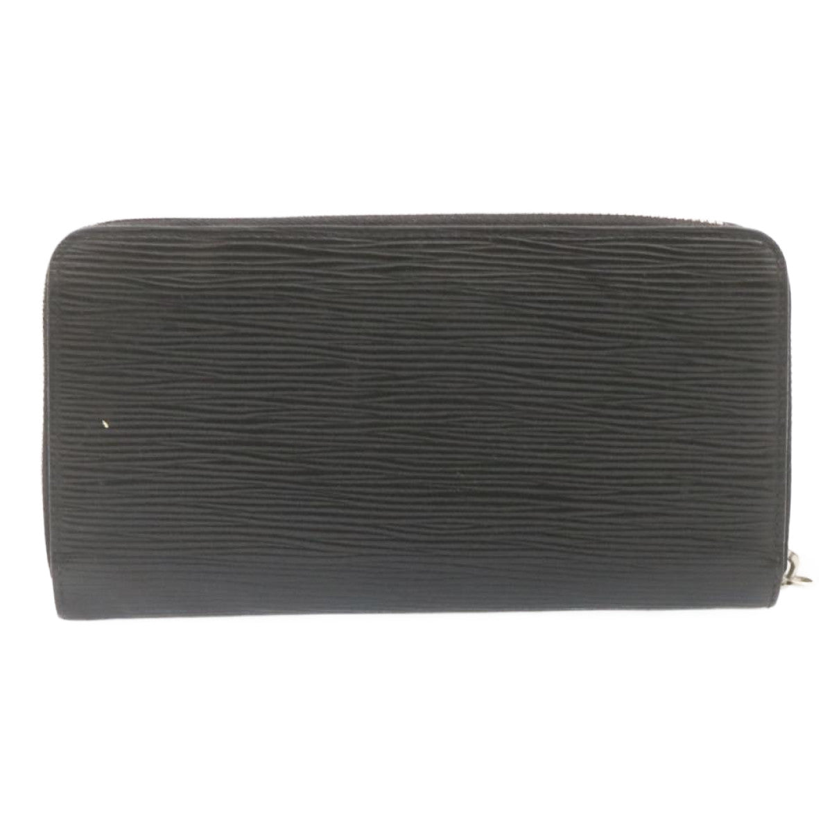 LOUIS VUITTON Epi Zippy Wallet Long Wallet Black Silver M68157 LV ms045