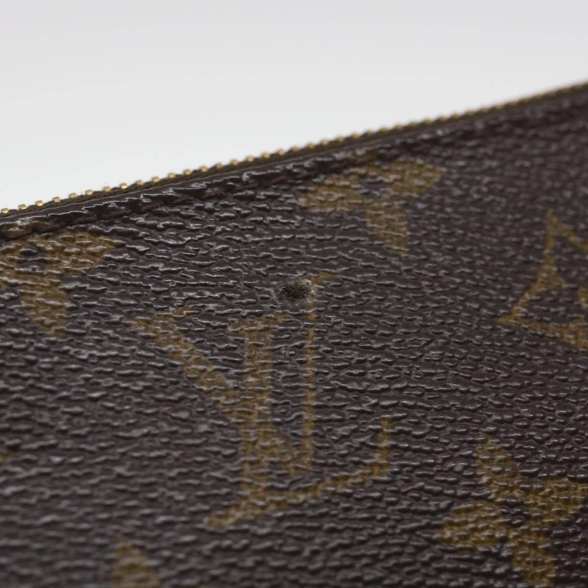 LOUIS VUITTON Monogram Pochette Accessoires Pouch M51980 LV 35138