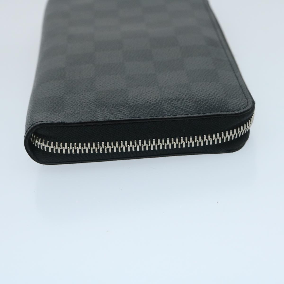 LOUIS VUITTON Damier Graphite Zippy Organizer NM Long Wallet N60111 35158