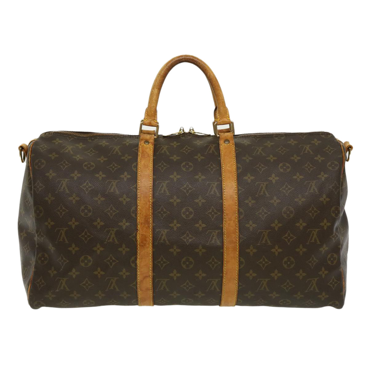 LOUIS VUITTON Monogram Keepall Bandouliere 50 Boston Bag M41416 LV 35200