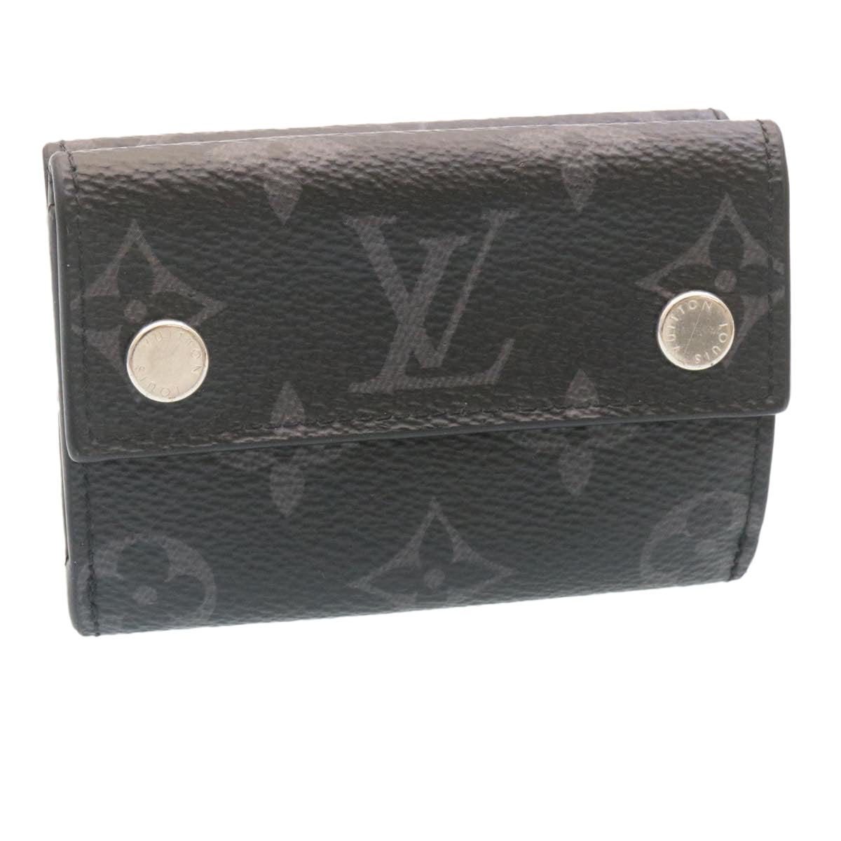 LOUIS VUITTON Monogram Eclipse Discovery Compact wallet Wallet M67630 34673