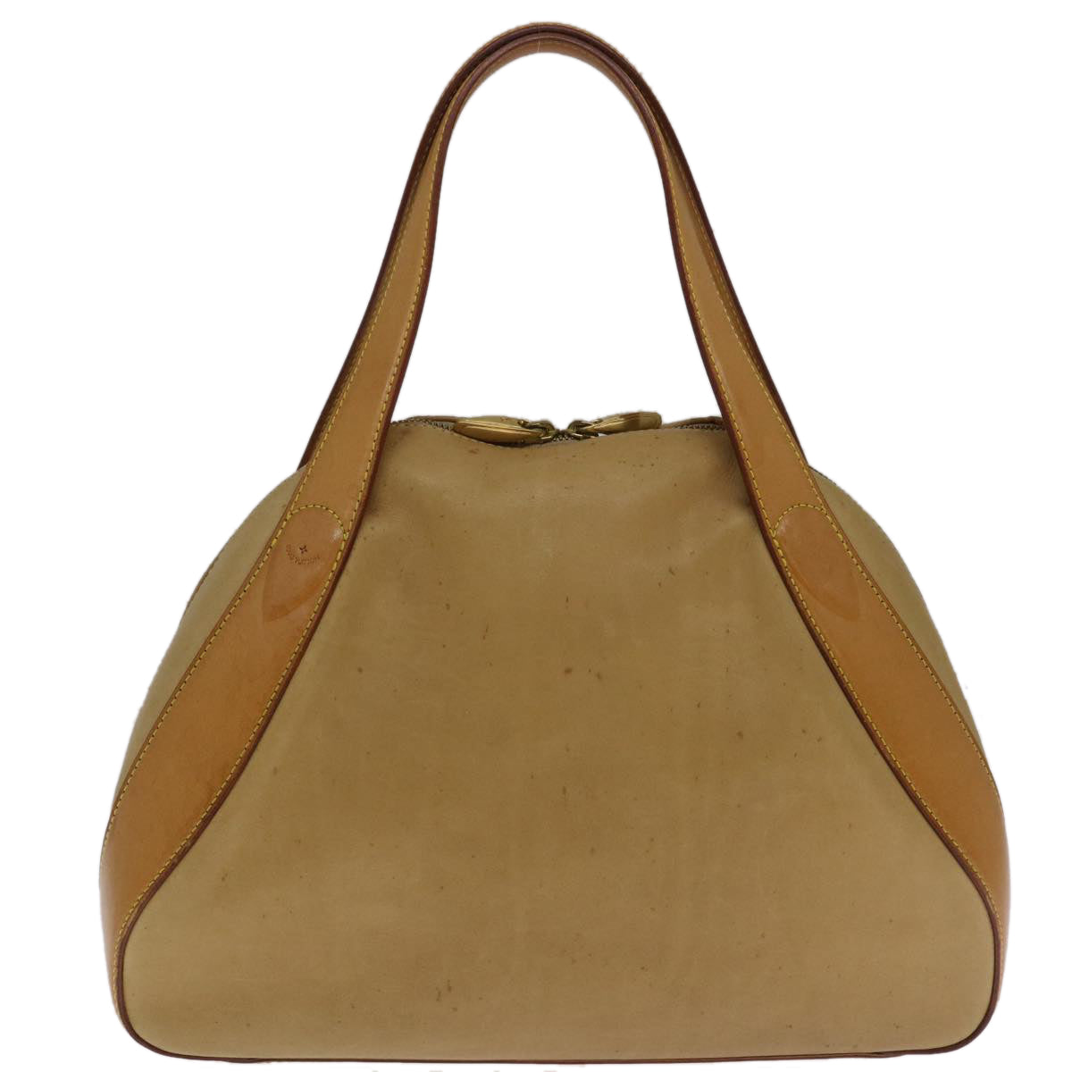 LOUIS VUITTON Hand Bag Paris Saint-Germain Limited Leather Beige LV 34708